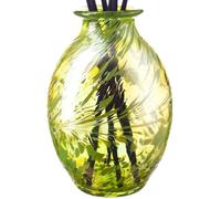 August Birthstone Coloured Mouth Blown Glass Bud Vase Reed Diffuser