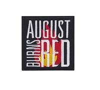 August Burns Red Metalcore Patch Badge Embroidered Iron on Applique Souvenir Accessory