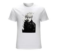 August D Agust D BTS Bangtan Boys Mens T-Shirt Fashion Casual Unisex White Tee M