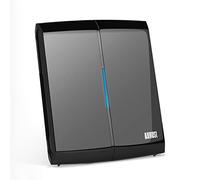 August DTA300 Amplified Indoor TV Aerial - 28dBi High Gain Flat Digital Freeview HD Aerial with 4G LTE Filter - Ideal for Offices, Restaurants, Cafes, Sports Bars & Reception Areas - Black