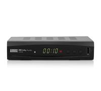 August DVB482 Freeview HD Set Top Receiver Box with Twin Tuner, HDMI 1080p | Watch & Record Two Channels - EPG, TimeShift Pause/Rewind, USB recording, Multimedia Player - Not Compatible with Satellite