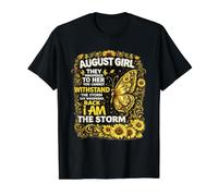 August Girl They Whispered to Her She Could Not Withstand Value Graphic T-Shirt