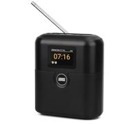 August MB330 Portable DAB+/FM Radio with Bluetooth, Dual Alarm, Battery