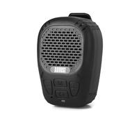 August MS550 Portable Bluetooth 5.3 Speaker with Magnetic Clip On and Microphone - 30H Playback, IP56 Waterproof, Micro SD for MP3, Hands Free Calling - Outdoor Speaker for Cycling Hiking Camping