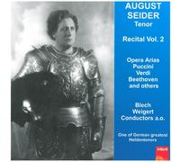 August Seider. Opera Arias Rec - August Seider. Opera Arias Recital