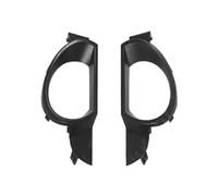 AUGUST SNOW Automobile front grille 2PCS Front Bumper Fog Lamp Light Grille Cover Trim 4L0807489/4L0807490 Car Accessories For Q7 Pre-Facelift 2007-2009 Car front grille