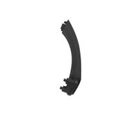 AUGUST SNOW Car Exterior Door Handles Car Inner Handle Interior Door Panel Pull Trim Cover Black Left Right for 3 Series E90 E91 316 318 320 325 328(Left Black)