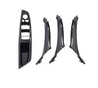AUGUST SNOW Car Exterior Door Handles Panel Trim Pull Handle Set Replacement for 5 Series F10 F11 F18 520i 523i 525i 528i 535i Quality Interior Front Door Armrest(N)