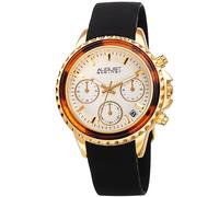 August Steiner Women's Solvian 36mm Chronograph Quartz in White August Steiner White One Size