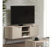 Core Products Augusta 2 Door Flat Screen TV Unit Driftwood, Brown