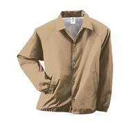 Augusta 3100 Nylon Coach's Jacket/Lined Khaki M