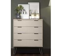 Augusta 4 Drawer Chest Grey