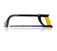 Augusta-Heckenrose Metal Saw 300 mm - Sturdy Metal/Iron Saw for Fast Sawing in All Metals - Sturdy & Flexible HSS/bi-Metal Saw Blade - with Quick-Release clamp