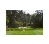 Augusta National Golf Jigsaw 1000 Pieces Puzzle for Adults Floor Puzzles Challenge Educational Fun Games Or Toys for Elders Friends Children - Colorful Puzzle for Home Decoration - Scenic Series