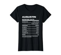 Augusta Nutrition Facts Name Value Graphic T-Shirt, Women, Black, L