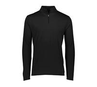 Augusta Sportswear 2785 Attain Quarter-Zip Pullover-Black-L