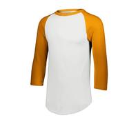 Augusta Sportswear Baseball Jersey 2.0, White/Gold, S