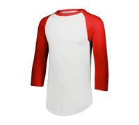 Augusta Sportswear Baseball Jersey 2.0, White/Orange, 2XL