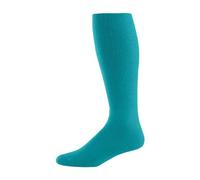 Augusta Sportswear High Five Versatile Performance Knee-High Athletic Socks for Soccer, Football, and Softball, Teal, Medium