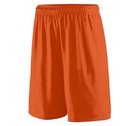 Augusta Sportswear Men's Training Short, Orange, Medium