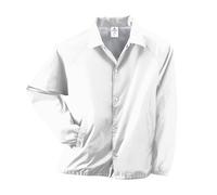 Augusta Sportswear Nylon Coach's Jacket/Lined - Rain-Ready, Water-Resistant Outerwear for Coaches & Outdoor Activities