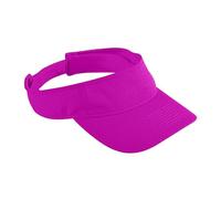 Augusta Sportswear Women's Athletic Mesh Visor, Power Pink, One Size