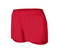 Augusta Sportswear Women's Ladies Wayfarer Shorts, Red, M