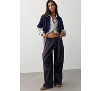 Augusta Washed Trousers at Free People in Black, Size: US 4 - female
