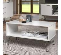 Core Products Open Coffee Table Augusta H46.6cm x W91cm x D45cm White One Size