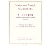 Auguste Perier: Twenty Easy and Progressive Studies (Clarinet)