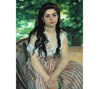 Auguste Renoir En Ete La Bohemienne Large Art Print Poster Wall Decor Premium Mural