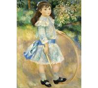 Auguste Renoir : Girl with a Hoop, 1885