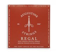 Augustine 650527 Regals Label Classical Guitar String Kit - Red medium