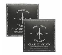 Augustine Strings Classic Black - Low Tension Classical Guitar Strings - The Original Nylon String - 2 Sets