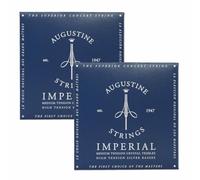 Augustine Strings Imperial Medium Tension Crystal Nylon Guitar Strings - Classical Guitar Strings - The Original Nylon String - 2 Sets