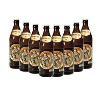 Augustiner Dunkel German Dark Lager - 24 x 500ml Bottles | Authentic Bavarian Munich Beer | Rich & Malty Premium German Lager | 5.6% ABV