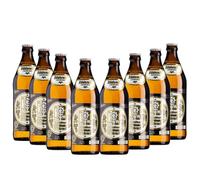 Augustiner Edelstoff Premium German Lager - 8 x 500ml Bottles | 5.6% ABV | Authentic Bavarian Export Lager from Munich