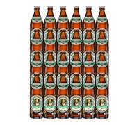 Augustiner Helles German Lager - 24 x 500ml Bottles | 5.2% ABV | Authentic Bavarian Helles from Munich