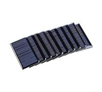 AugustknowU 10pcs Solar Cells 2V 150mA Panels For Renewable Energy DIY For Projects, Small Fans, And Outdoor Lighting Solutions