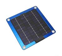 AugustknowU 10W Compact Solar Charger With Dual USB Outputs For Powering Mobile Devices During Extended Hiking And Climbing