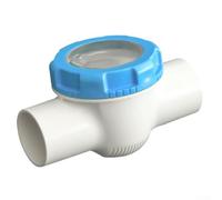 AugustknowU 2 Inch Pool Check Valve, with Transparent Observation Window, for Confirming Forward Flow, Supporting Scheduled Maintenance Tasks