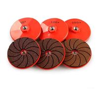 AugustknowU 80mm Polishing Disc With Resin Bonded Silicon Carbide For Grinding For Marble Concrete Stone And Metal Surfaces