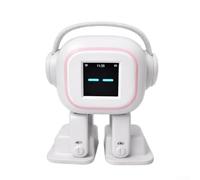 AugustknowU AI Chatbot For Companion Supporting Expressive Emotional Dialogues Singing Dancing Sequences And Communication(White)