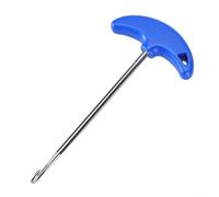 AugustknowU Angled Hook T-handle 6-inch Spring Puller For Motorcycle Brake Exhaust Pipe Seat Fuel Tank Return Spring Removal Repair Application(Blue)