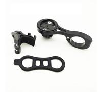 AugustknowU Bike Computer Mount Compatible for Garmin For Wahoo For Bryton with For 22 2mm Handlebar Aluminum Alloy Bracket Includes Light Clamp and Rubber Band (B)