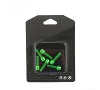 AugustknowU Bike Stem Screws M5x18mm Titanium Coated Steel For Handlebar Stem Interface And Clamp Securing Tasks(Screws Green)