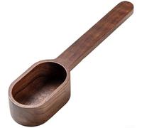 AugustknowU Black Walnut For Coffee Scoop Measuring Spoon 10g 8g With Long Handle Designed For Accurate For Coffee Bean And Powder Portioning(A)