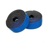 AugustknowU Breathable EVA handlebar tape with non slip properties and shock absorption designed for road bikes to improve cycling comfort (Blue)