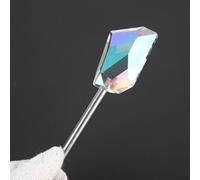 AugustknowU Camera Filter Glass with For Crystal Polygonal Shape for Studio For Photography Offering Unique Visual Effects and Kaleidoscopic Reflections for Creative Shoots (Color Plating)