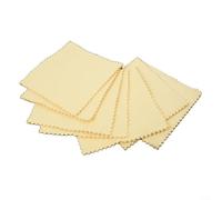 AugustknowU Car Washing Towel, Microfiber Cleaning Cloth Car Glass Coating Lint-Free Waxing Towel 20 Pack Yellow 10x10cm for Cleaning Cars Casement Cameras Mirrors autoaccessorymisc